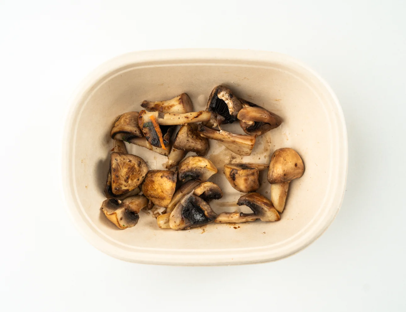 Grilled mushrooms