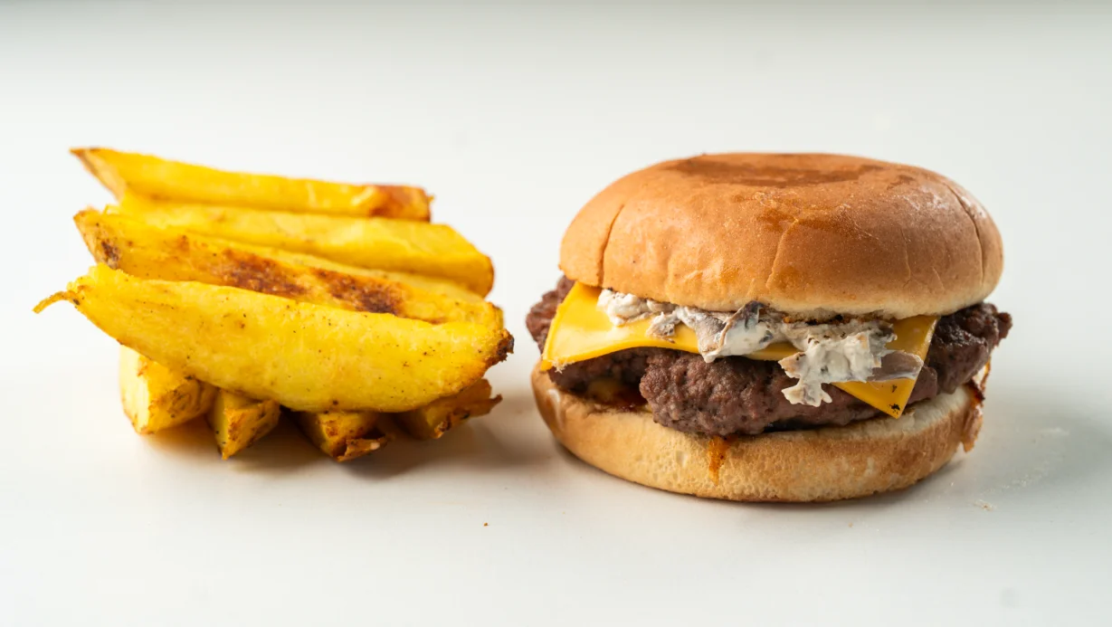 Mushroom Beef Burger