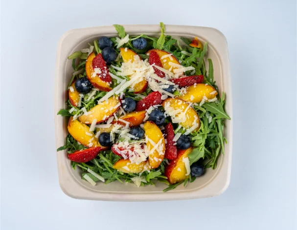 Peach Rocca Salad