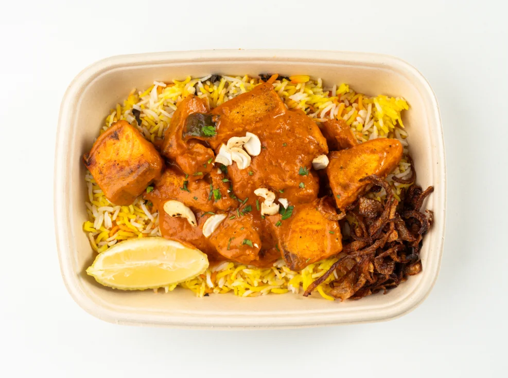 Salmon Biryani