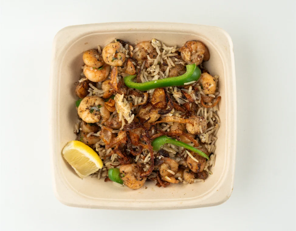 أرز الروبيان المخصوص